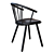 Bolia Sleek Low Back Chair: Modern Elegance for Your Space 3D model small image 6