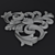 Elegant Decorative Ornament 3D model small image 3