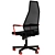 Ultimate Gaming Chair - Huvudspelare 3D model small image 2