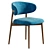 Sleek Oleandro Chair by Archirivolto 3D model small image 3