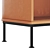 Modern Sepia Cabinet - Stylish and Functional 3D model small image 3