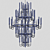 Elegant Gala Chandelier: Illuminate in Style 3D model small image 2