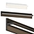 Che LED Wall Sconce: Minimalist Illumination 3D model small image 1