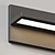 Che LED Wall Sconce: Minimalist Illumination 3D model small image 3