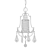 Feiss Valentina Crystal Pendant Light 3D model small image 2