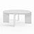 Sleek Piana Tables Set: Modern Elegance! 3D model small image 2