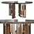 Bali Karen: Elegant Dining Set 3D model small image 3