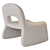 Elegant Josephine Armchair: Luxurious Comfort 3D model small image 2
