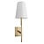 Classic Elegance: Beckham Fabric Wall Sconce 3D model small image 1