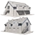 Modern Cottage V3: High-Quality 3D Model 3D model small image 2