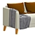 Modern 2-seat Sofa - Linanäs 3D model small image 3