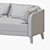 Modern 2-seat Sofa - Linanäs 3D model small image 6