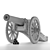 Ancient Warfare: 12-Pound Field Cannon 3D model small image 16