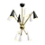 Moxie 2013 Chandelier: Sleek & Stunning 3D model small image 1
