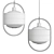 Sleek Mossen Design Lamps 3D model small image 2