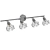 Modern 4-Light Metal Ceiling Lamp 3D model small image 3