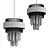 Sleek Alsing One Table Lamp 3D model small image 3