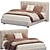 Arca Bed: Stylish Sleep Solution 3D model small image 2