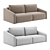 Convertible Sofa Minku 3D model small image 2