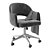 Clark Armchair: Ultimate Comfort & Style 3D model small image 1