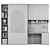 Modern Polygonal Child Room Decor 3D model small image 10