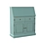 Betta Pine Secretary - Elegant and Practical 3D model small image 3