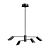 Sleek Modern Ramond Chandelier 3D model small image 1