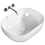 Elegant Ceramica Nova Element Basin 3D model small image 1