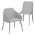 Sleek and Stylish Pedrali Laja Chairs 3D model small image 4