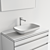 DuraStyle Wall-Mounted Vanity Set 3D model small image 5