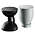 Modern Table Set by La Redoute 3D model small image 1