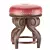 Vintage Cream Footstool - Elegant Antique Design 3D model small image 1