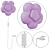Ikea Upplist Wall Lamp - Elegant Lilac Blossom 3D model small image 1