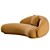 Elegant Julep Chaise: Luxurious Tacchini Design 3D model small image 3
