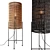 Dutch Bone Floor Lamp - Elegant Lighting 3D model small image 1