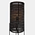 Dutch Bone Floor Lamp - Elegant Lighting 3D model small image 3