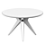 Eliza Walnut Veneer Table 3D model small image 2