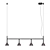 Metal Pendant Light - Lucande Kartio 3D model small image 2