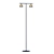 Modern Metal Floor Lamp - Lucande Kartio 3D model small image 1