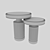 Elegant HAMPTONS Side Table 3D model small image 3