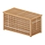 IKEA HOL Acacia Storage Tables 3D model small image 2
