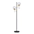 Elegant Spherical Glass Floor Lamp 3D model small image 1