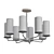 Licia 2013 Chandelier - V-Ray Rendered, 9 Model Parts 3D model small image 2