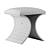 Serena Stool: High-Quality Versatile Interlude Home 3D model small image 2