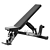 Rogue Adjustable Bench - Premium Quality Fitness Equipment 3D model small image 1