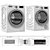 High-Performance Bosch 800 Series Washer & Dryer 3D model small image 1