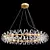 Elegant Beatrix Crystal Chandelier 3D model small image 3