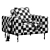 Modern Neo Armchair: Stylish Comfort 3D model small image 5