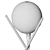 Sculptural Beauty: Giana Table Lamp 3D model small image 4