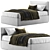 Modern IORCA Bed by Bolzan Letti 3D model small image 1